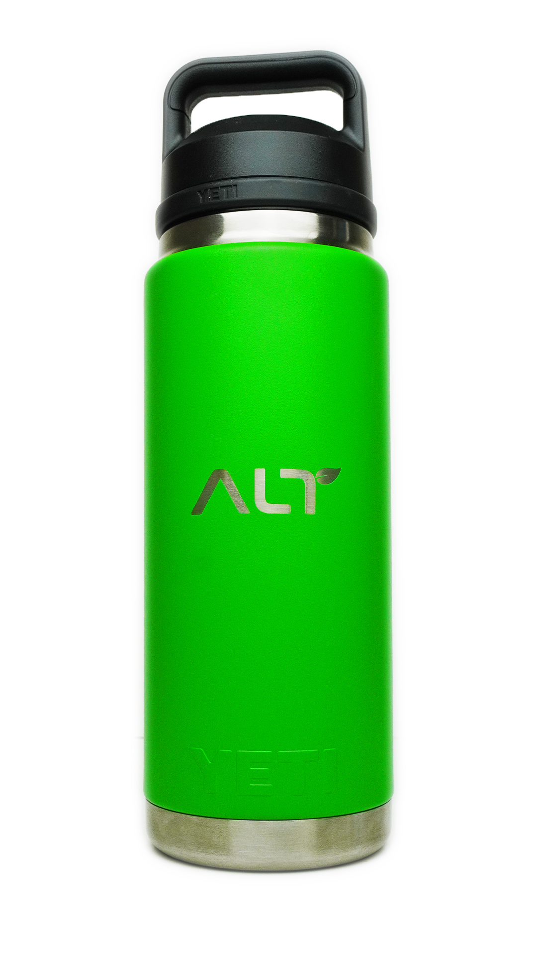 green alt water bottle