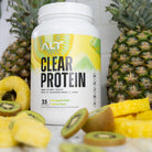 Pineapple Kiwi Clear Whey with pineapples